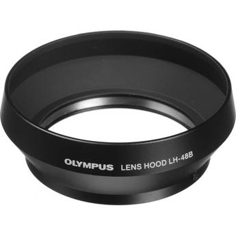 Olympus LH-48B Lens Hood for M.Zuiko Digital 17mm f/1.8 Lens (Black) #V324482BW000