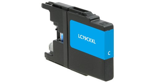 Brother LC79C High Yield Cyan Inkjet Cartridge (2,400 page yield)