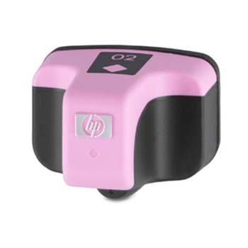 HP 02 2x C8775WN Reman Lt Magenta Ink Cartridge