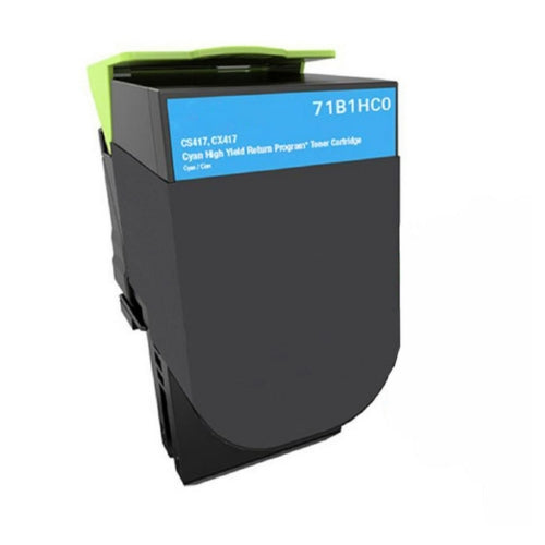 Lexmark 71B1HC0 Cyan Toner Cartridge