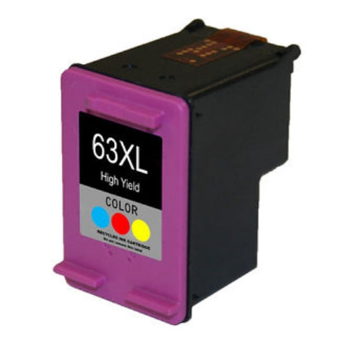 HP F6U63AN HP 63XL Color InkJet Cartridge
