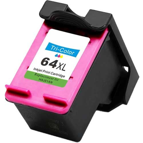 HP N9J91AN 64XL Color Ink Cartridge