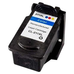 Canon 2975B001 CL-211XL Reman Tri-color Ink Cartridge