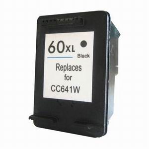 HP 60XL CC641WN Reman Black Ink Cartridge