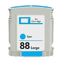 HP 88XL C9391AN Reman Cyan Ink Cartridge