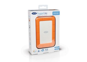 LaCie Rugged Mini Disk USB 3.0 1TB MFR # LAC301558