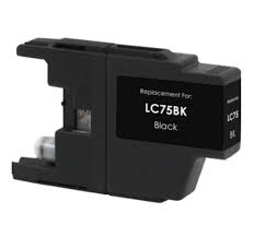 Brother LC75BK Black Inkjet Cartridge