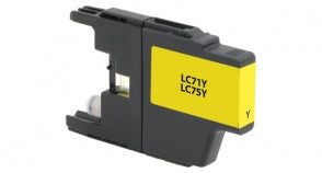 Brother LC75Y Yellow Inkjet Cartridge
