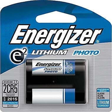 Energizer Photo Lithium Battery MFR # EL2CR5 (5 pack)