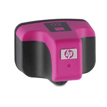 HP 02 2x C8772WN Reman Magenta Ink Cartridge