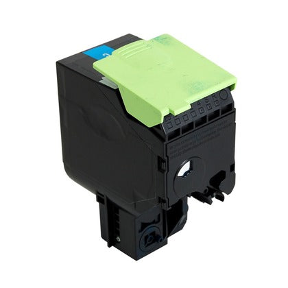 Lexmark 80C1HC0 Cyan Toner Cartridge