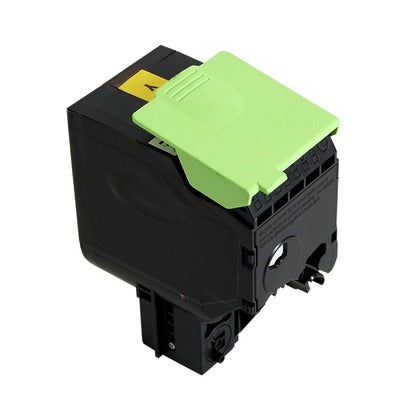 Lexmark 80C1HY0 Yellow Toner Cartridge