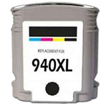 HP 940XL C4906A Reman Black Ink Cartridge