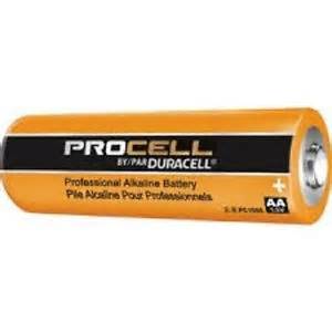 Duracell Procell AA Alkaline Battery MFR # PC 1500 (100-PACK)