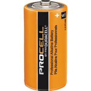 Duracell Procell C Alkaline Battery MFR # PC 1400 (100-PACK)