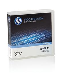HP LTO-5 Ultrium Data Cartridge (1.5TB/3.0TB) MFR # C7975A