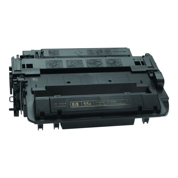 HP CE255X (HP 55X) Extented Yield Black Toner Cartridge