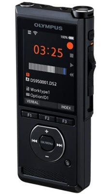Olympus DS-9500 Digital Voice Recorder with ODMS Release 7 Software (Black) MFR# V741010BU000