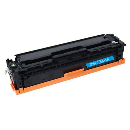 HP 305A CE411A Comp Cyan Toner Cartridge 2.6K