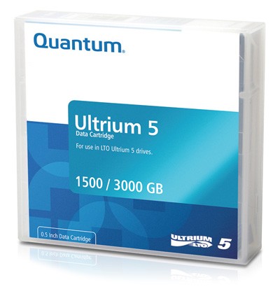 Quantum LTO-5 Backup Tape Cartridge (1.5TB/3.0TB) MFR # MR-L5MQN-01