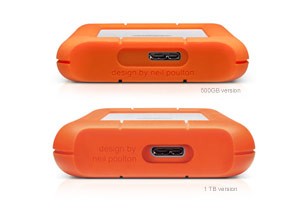 LaCie Rugged Mini Disk USB 3.0 1TB MFR # LAC301558